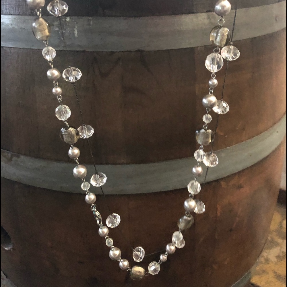 Double beaded necklace